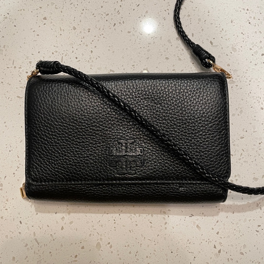 Tory Burch Black Wallet Crossbody